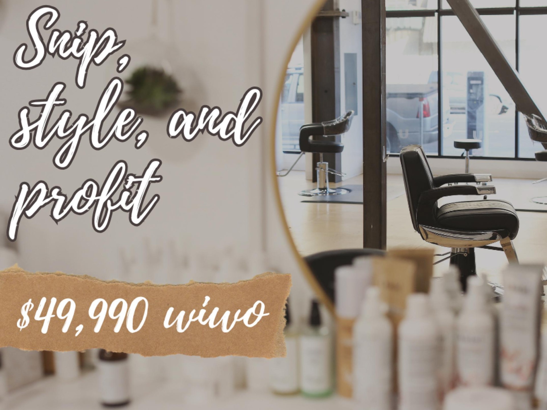Hairdresser - Brisbane Western Suburbs Price Drop