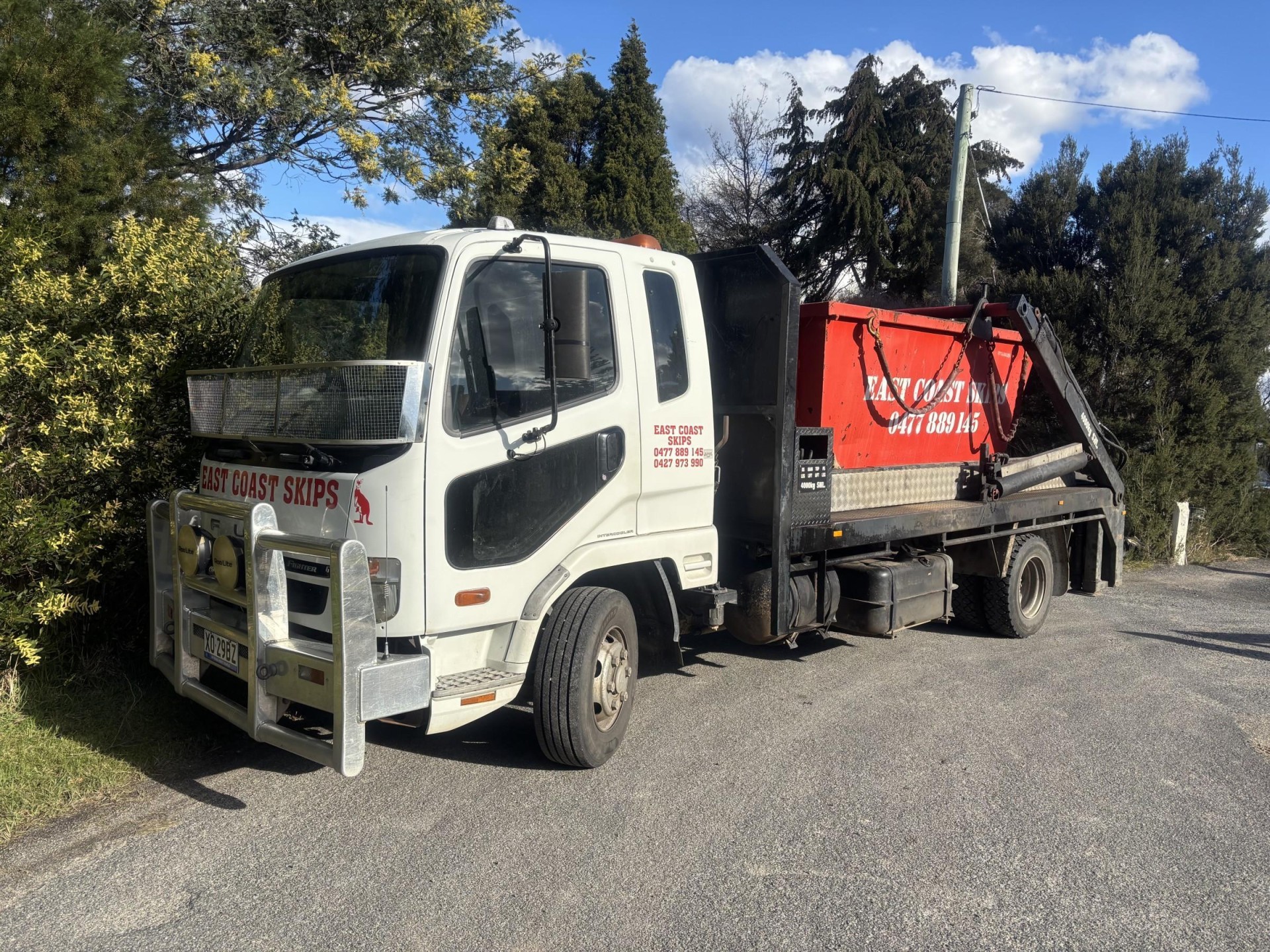 East Coast Skips Lifestyle Gold Mine Very Profitable One Man Operation, 60 Skips