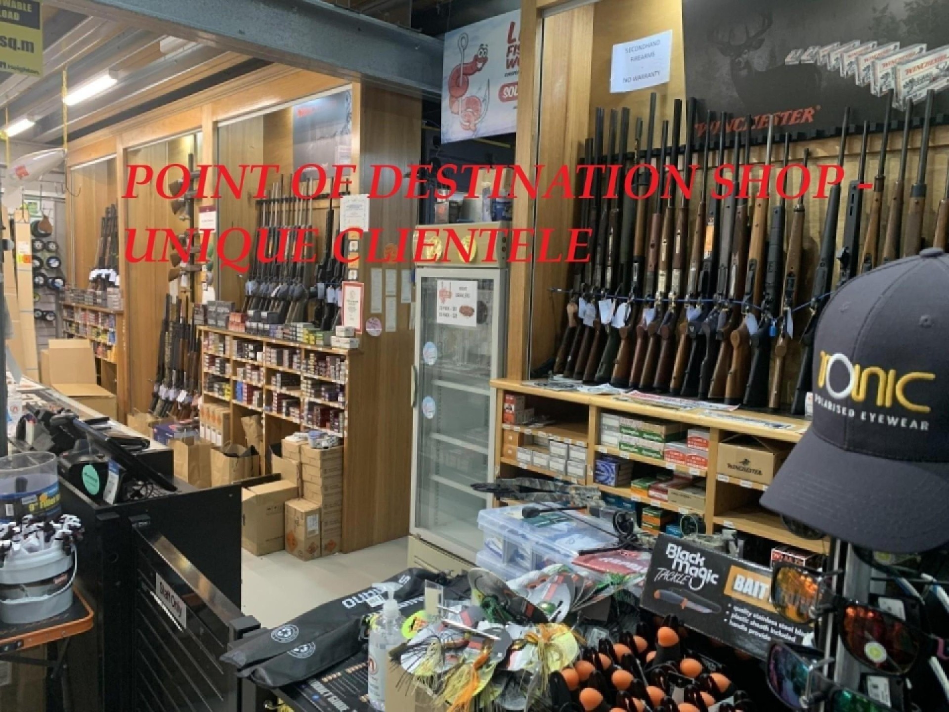 CASH COW   Firearms And Fishing Supplies.