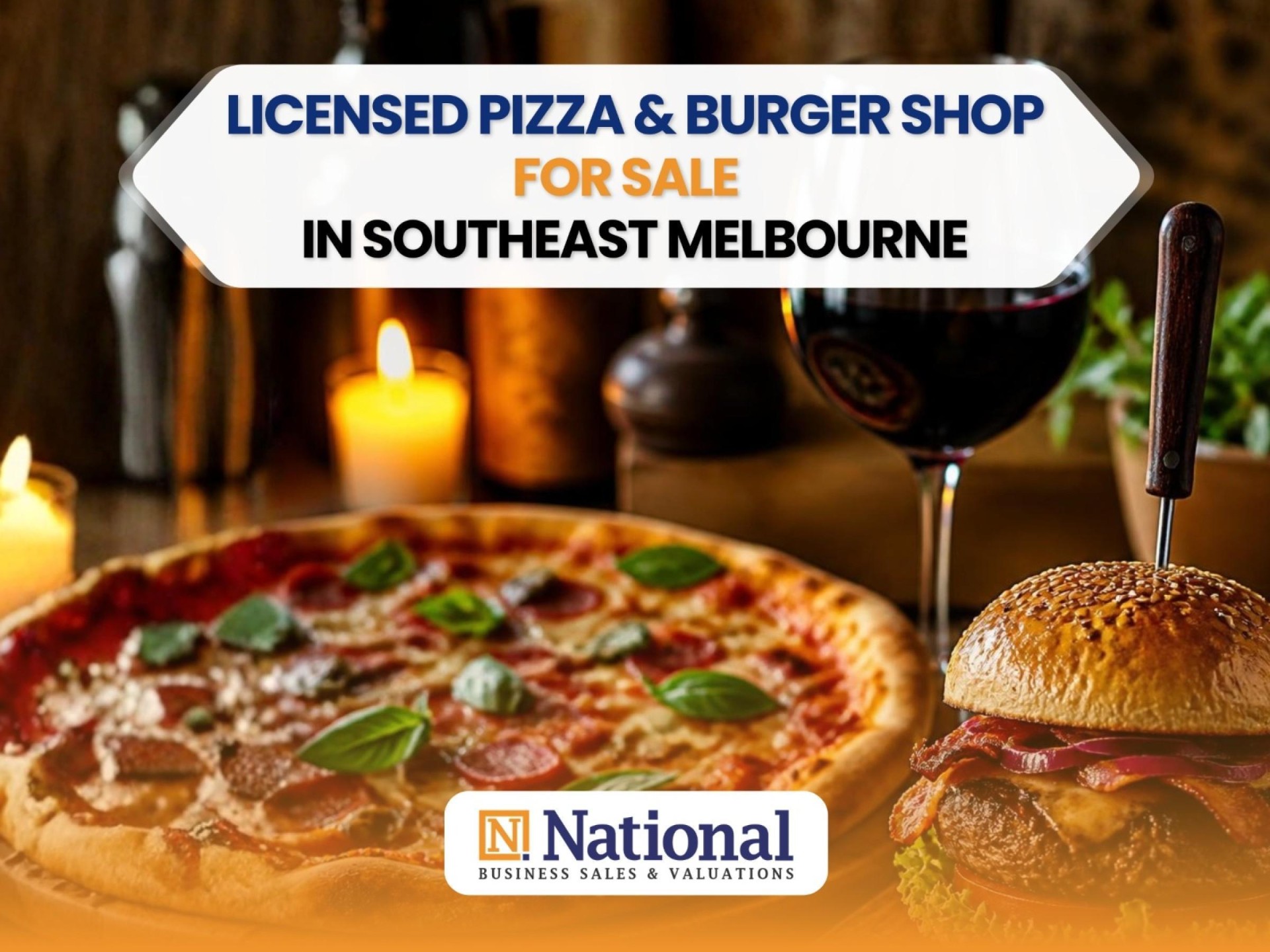 Profitable Renovated Licensed Pizza & Burger Shop for Sale 5 Nights Short Hrs
