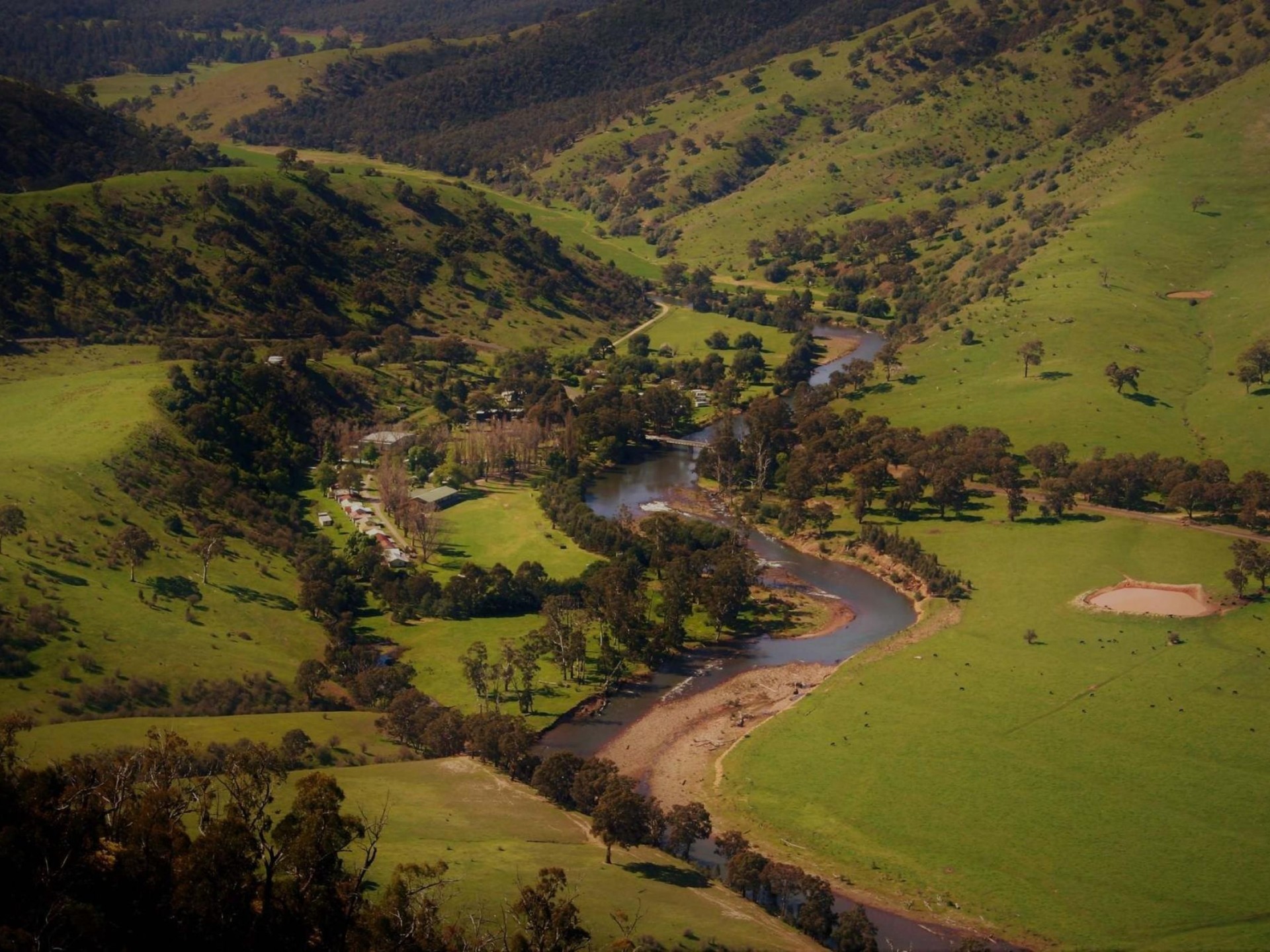 Own an Entire Victorian High Country Township of 34 Freehold Acres