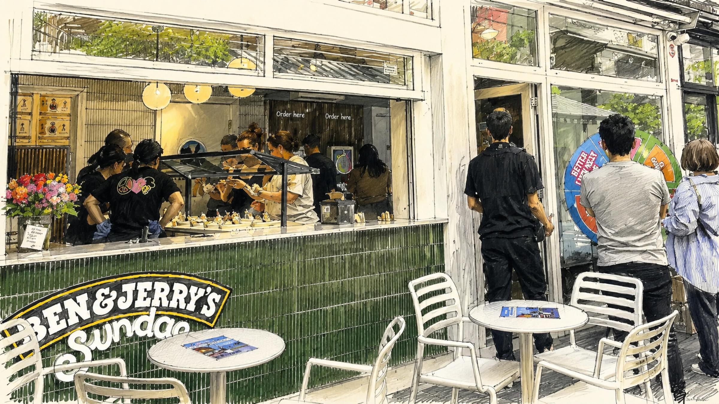 Ben & Jerry's Hardware Lane • Australia's First Sundae Shack • Melbourne CBD