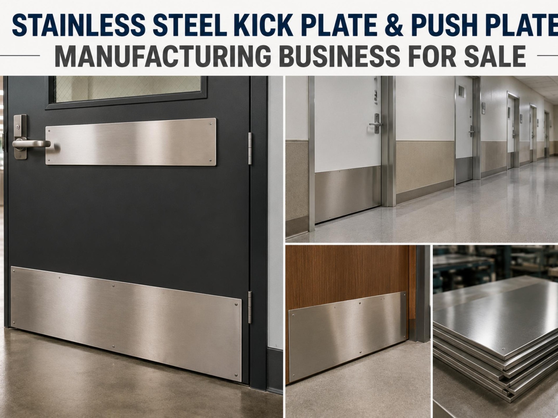 PUSH PLATE & KICK PLATE FABRICATION