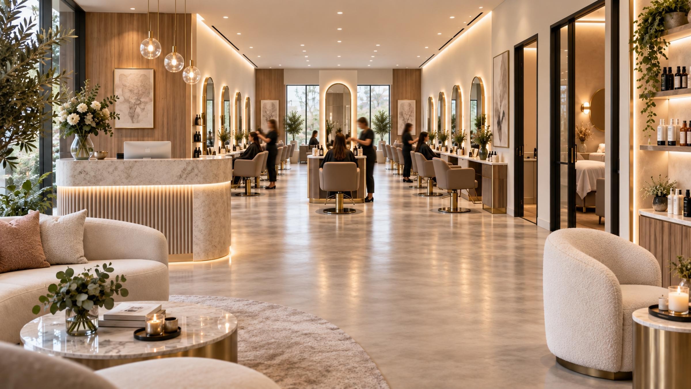 A HAIR & BEAUTY SALON WITH INCOME ALREADY FLOWING  AND ROOM TO GROW