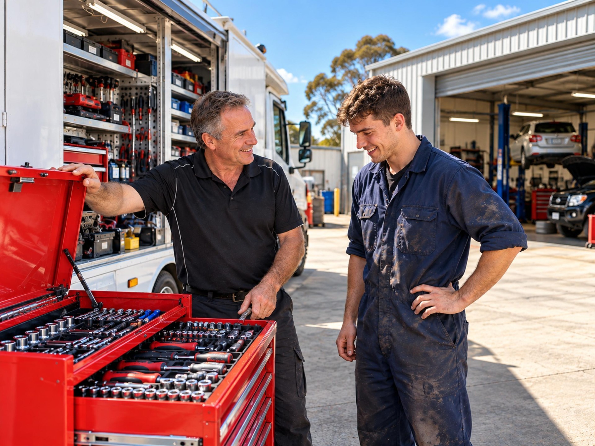 Mobile Tool Supply Business  45+ Yrs | Owner Trading 9-10 Months per year - EBS